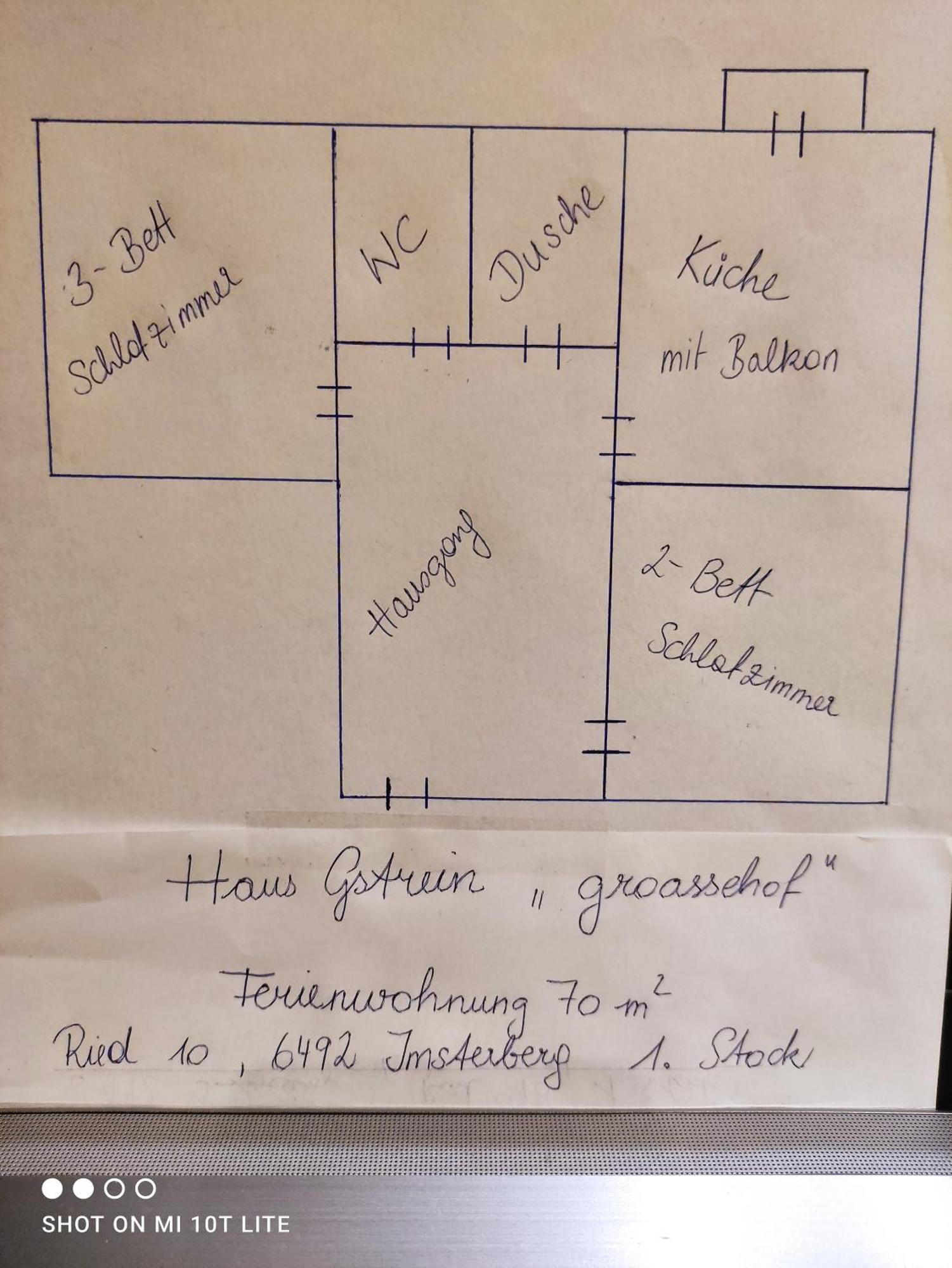 Groassehof Haus Gstrein Imsterberg Exteriör bild